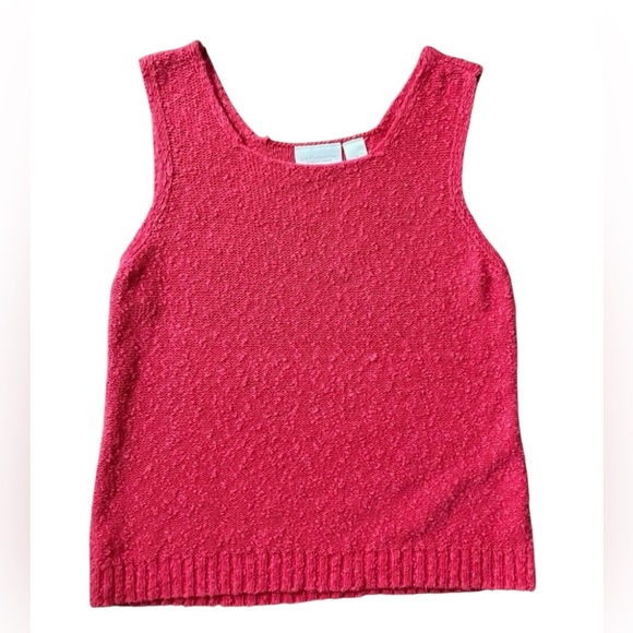 Liz Claiborne Tops - liz clairborne textures knit tank hot pink